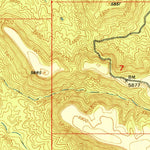 United States Geological Survey Dorsey Ranch, NM (1951, 24000-Scale) digital map