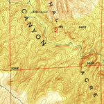 United States Geological Survey Dorsey Ranch, NM (1951, 24000-Scale) digital map