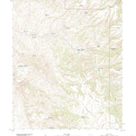 United States Geological Survey Dorsey Ranch, NM (2020, 24000-Scale) digital map