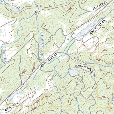 United States Geological Survey Dorton, TN (2022, 24000-Scale) digital map
