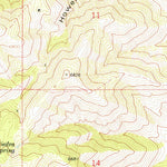 United States Geological Survey Dos Cabezas, AZ (1978, 24000-Scale) digital map