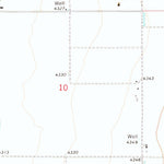 United States Geological Survey Dos Cabezas SW, AZ (1974, 24000-Scale) digital map
