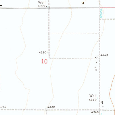 United States Geological Survey Dos Cabezas SW, AZ (1974, 24000-Scale) digital map