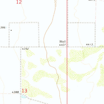 United States Geological Survey Dos Cabezas SW, AZ (1974, 24000-Scale) digital map