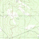 United States Geological Survey Dos Hermanos Peaks, TX (1982, 24000-Scale) digital map
