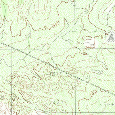 United States Geological Survey Dos Hermanos Peaks, TX (1982, 24000-Scale) digital map