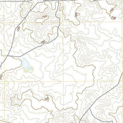 United States Geological Survey Dos Hermanos Peaks, TX (2022, 24000-Scale) digital map