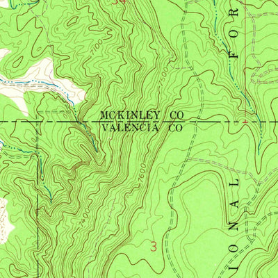 United States Geological Survey Dos Lomas, NM (1957, 24000-Scale) digital map