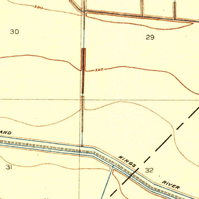 United States Geological Survey Dos Palos, CA (1922, 31680-Scale) digital map