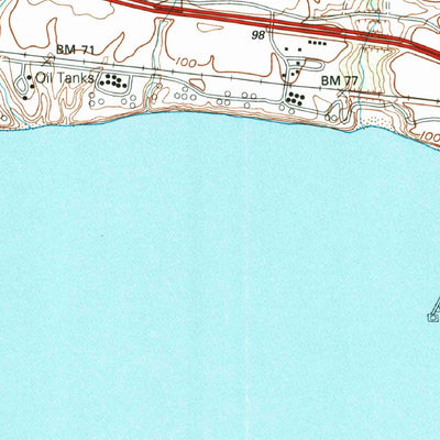 United States Geological Survey Dos Pueblos Canyon, CA (1995, 24000-Scale) digital map