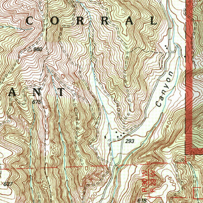 United States Geological Survey Dos Pueblos Canyon, CA (1995, 24000-Scale) digital map