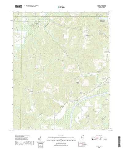 United States Geological Survey Doskie, MS (2020, 24000-Scale) digital map