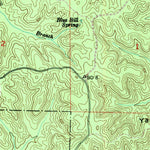 United States Geological Survey Doskie, MS-TN (1950, 24000-Scale) digital map