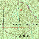 United States Geological Survey Doskie, MS-TN (1950, 24000-Scale) digital map