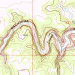 United States Geological Survey Doss Canyon South, CO (1972, 24000-Scale) digital map