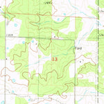 United States Geological Survey Doss, MO (1981, 24000-Scale) digital map