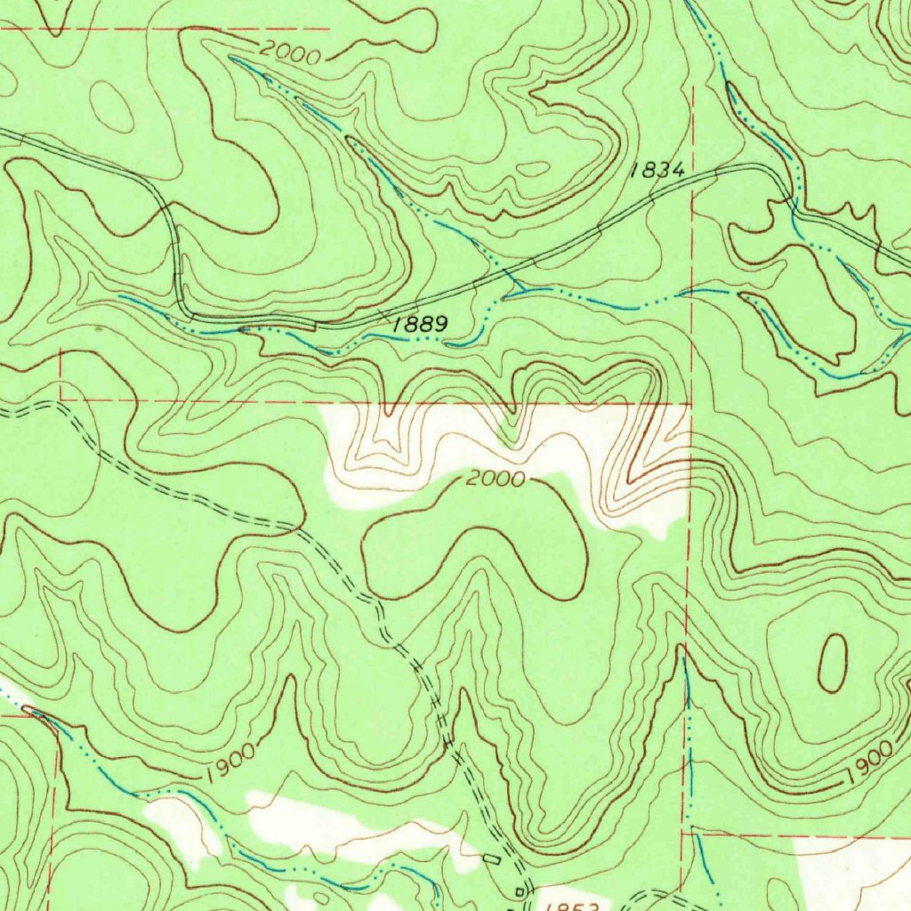 Doss House Rocks Map Doss, TX (1967, 24000-Scale) Map by United States Geological Survey ...