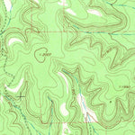 United States Geological Survey Doss, TX (1967, 24000-Scale) digital map