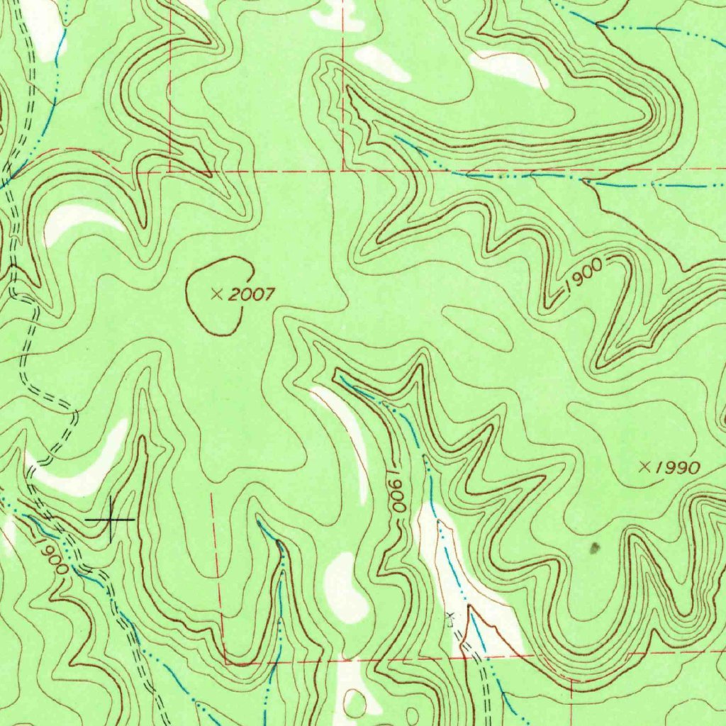 Doss House Rocks Map Doss, TX (1967, 24000-Scale) Map by United States Geological Survey ...