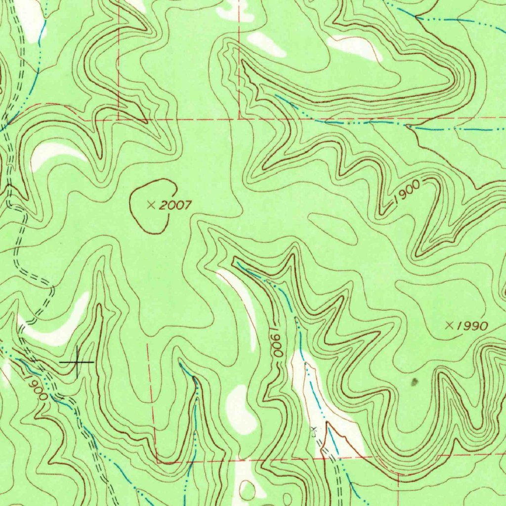 Doss, TX (1967, 24000-Scale) Map by United States Geological Survey ...