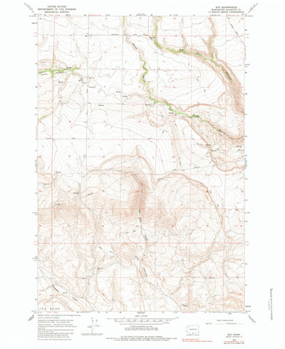 United States Geological Survey Dot, WA (1965, 24000-Scale) digital map