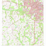 United States Geological Survey Dothan West, AL (1969, 24000-Scale) digital map
