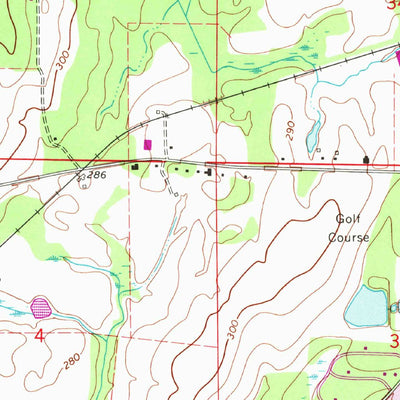 United States Geological Survey Dothan West, AL (1969, 24000-Scale) digital map