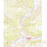 United States Geological Survey Dotsero, CO (1974, 24000-Scale) digital map