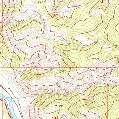 United States Geological Survey Dotsero, CO (1974, 24000-Scale) digital map