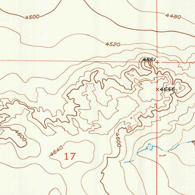 United States Geological Survey Doty Hill, WY (1950, 24000-Scale) digital map