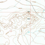 United States Geological Survey Doty Hill, WY (1990, 24000-Scale) digital map