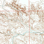 United States Geological Survey Doty Hill, WY (1990, 24000-Scale) digital map