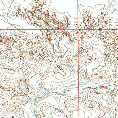 United States Geological Survey Doty Hill, WY (1990, 24000-Scale) digital map