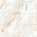United States Geological Survey Doty Mountain, WY (1982, 24000-Scale) digital map
