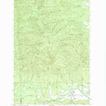 United States Geological Survey Doty, WA (1986, 24000-Scale) digital map