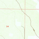 United States Geological Survey Double Adobe, AZ (1958, 24000-Scale) digital map