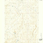 United States Geological Survey Double Butte, WY (1952, 24000-Scale) digital map