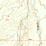 United States Geological Survey Double Butte, WY (1952, 24000-Scale) digital map