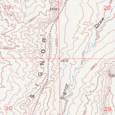 United States Geological Survey Double Butte, WY (1957, 24000-Scale) digital map