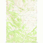 United States Geological Survey Double Falls, MT (1970, 24000-Scale) digital map