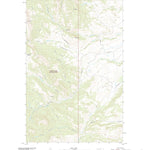 United States Geological Survey Double Falls, MT (2020, 24000-Scale) digital map