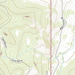 United States Geological Survey Double Falls, MT (2020, 24000-Scale) digital map