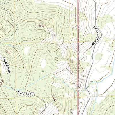 United States Geological Survey Double Falls, MT (2020, 24000-Scale) digital map