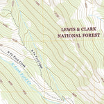United States Geological Survey Double Falls, MT (2020, 24000-Scale) digital map