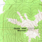 United States Geological Survey Double Head Mountain, CA (1988, 24000-Scale) digital map