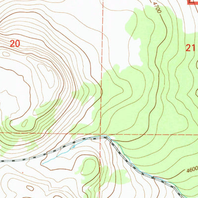 United States Geological Survey Double Head Mountain, CA (1993, 24000-Scale) digital map