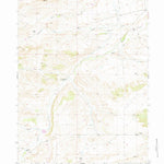 United States Geological Survey Double L Ranch, WY (1953, 24000-Scale) digital map