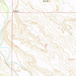United States Geological Survey Double L Ranch, WY (1953, 24000-Scale) digital map