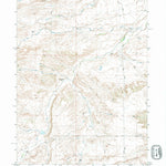 United States Geological Survey Double L Ranch, WY (1990, 24000-Scale) digital map
