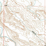 United States Geological Survey Double L Ranch, WY (1990, 24000-Scale) digital map